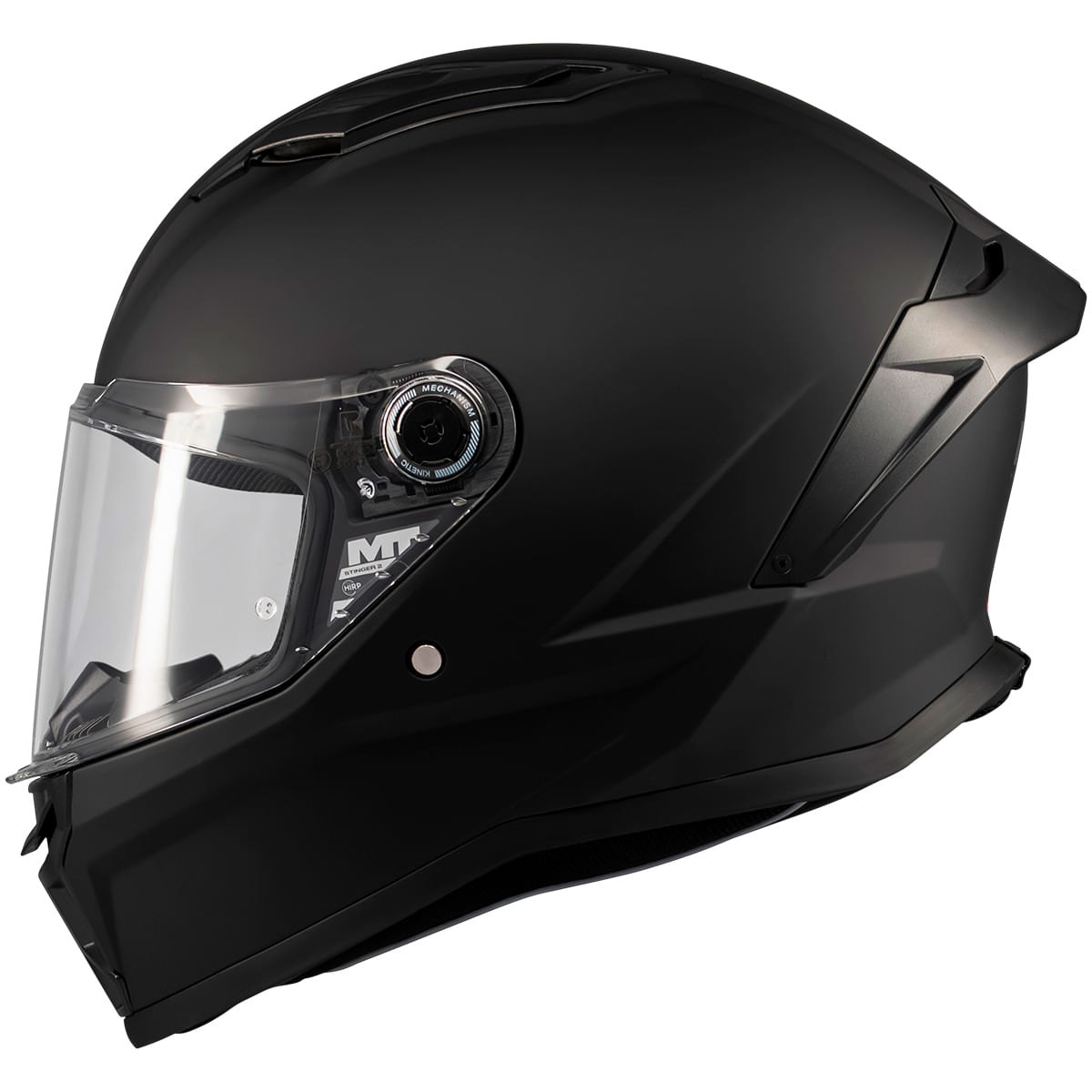 Capacete MT Stinger 2 Pure A1 Preto Fosco
